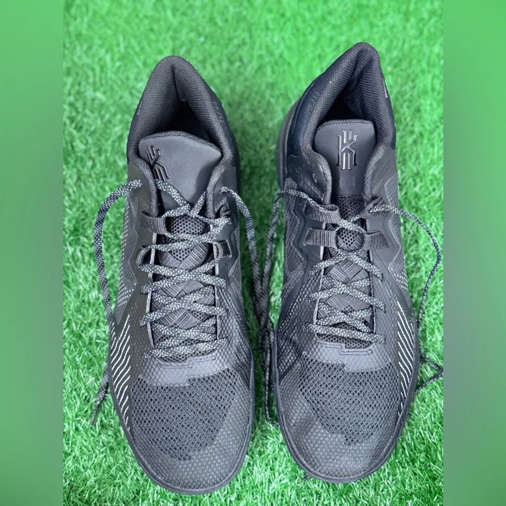 Nike Kyrie Flytrap V Black Black‎ Cool Grey Size 13